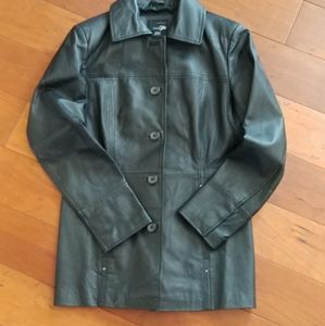 Womens East 5th Womens Leather Jacket Size S